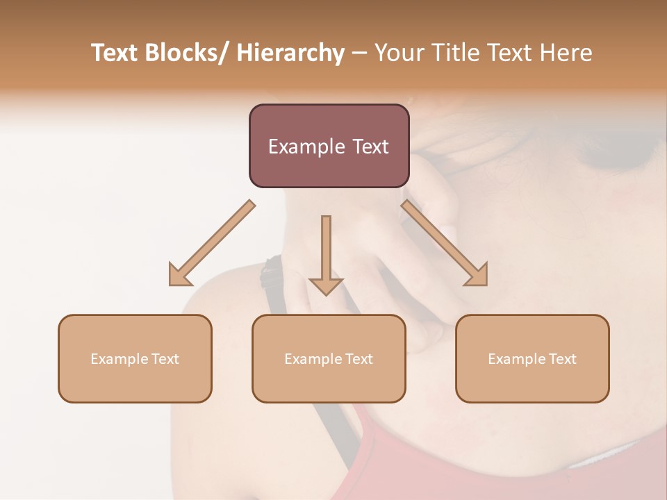 Ethnic Woman Sensitive PowerPoint Template