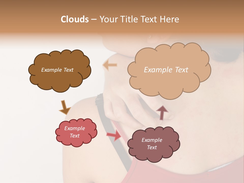 Ethnic Woman Sensitive PowerPoint Template