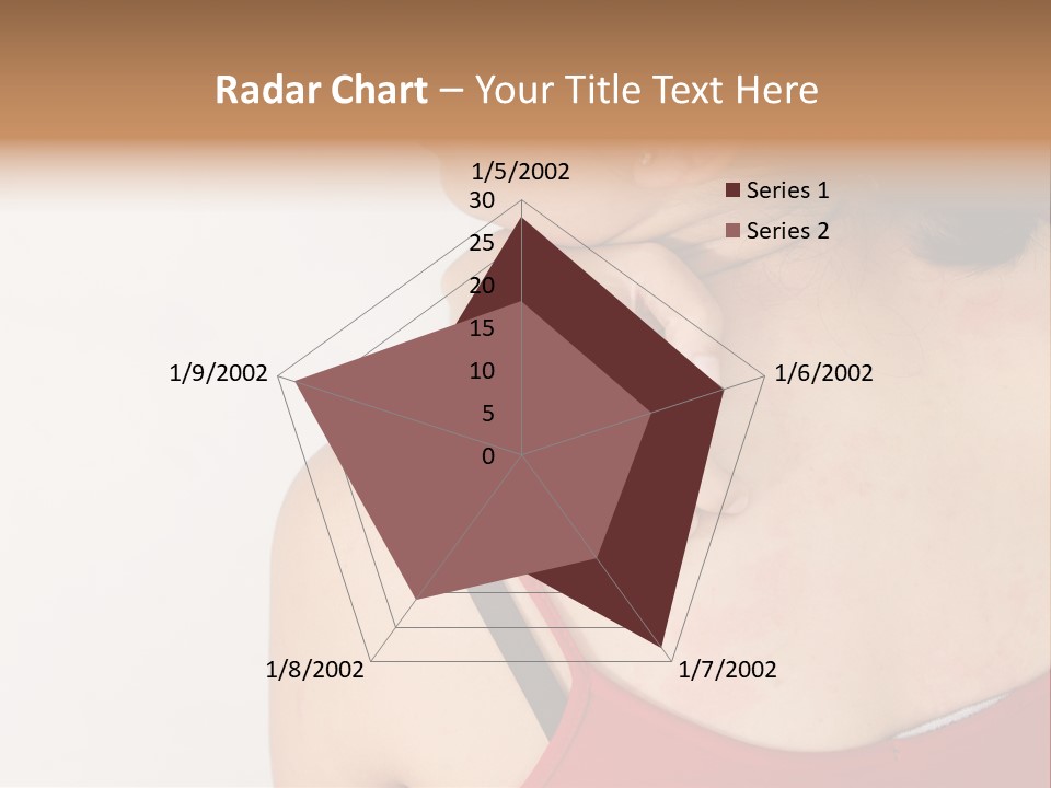 Ethnic Woman Sensitive PowerPoint Template