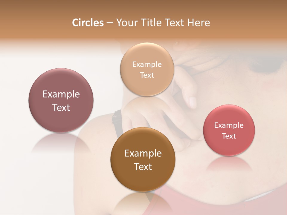 Ethnic Woman Sensitive PowerPoint Template