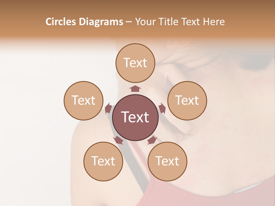 Ethnic Woman Sensitive PowerPoint Template