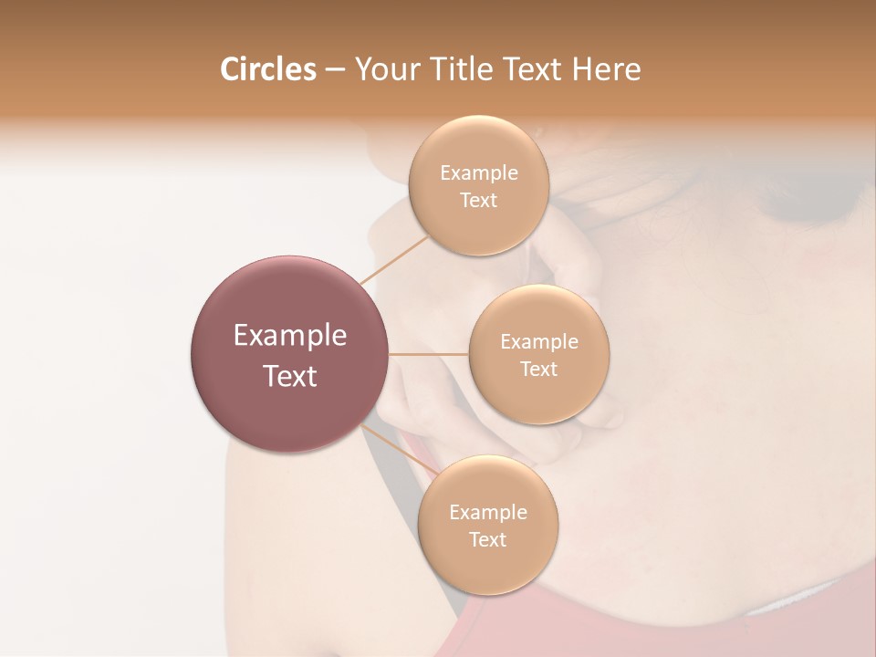 Ethnic Woman Sensitive PowerPoint Template