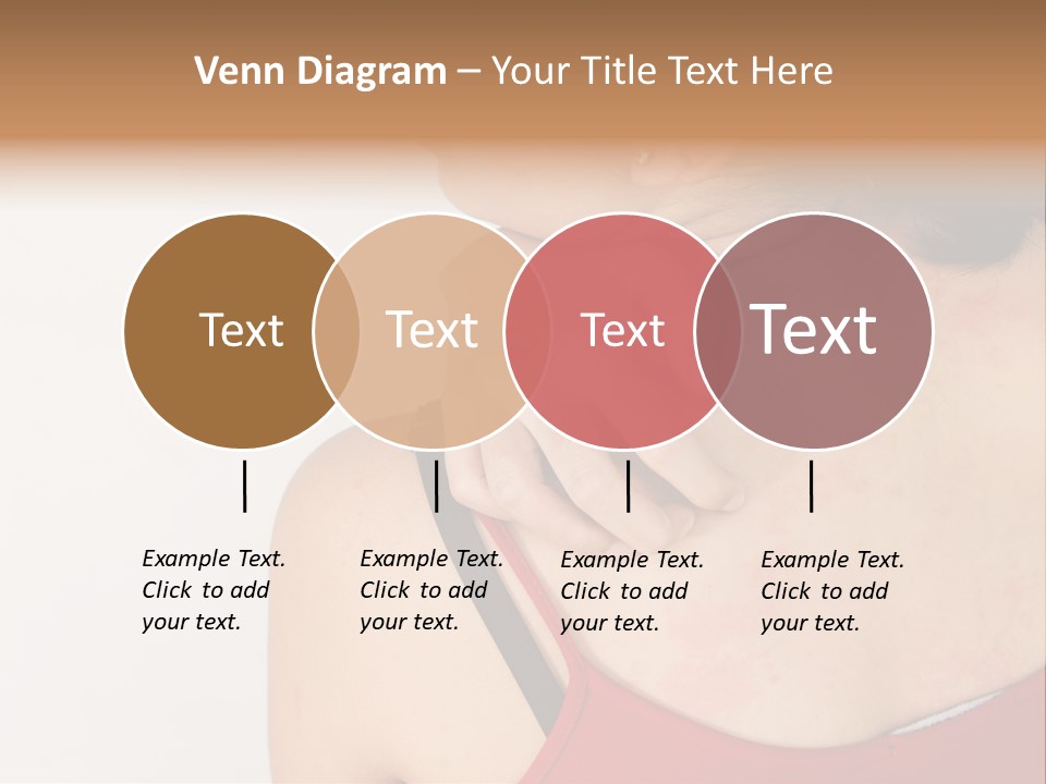 Ethnic Woman Sensitive PowerPoint Template