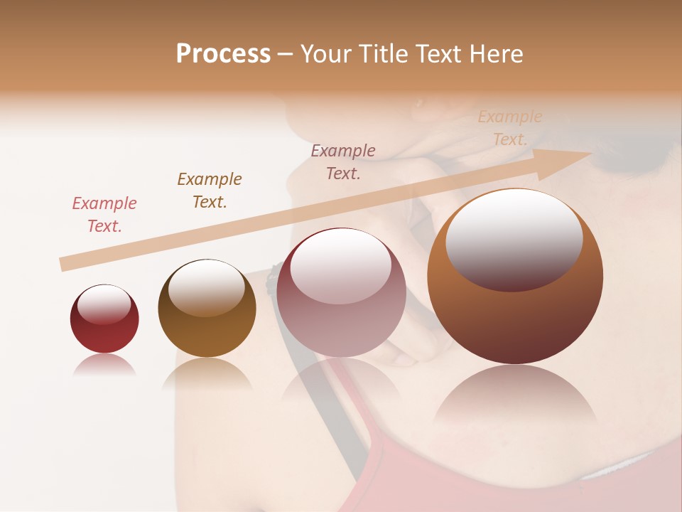 Ethnic Woman Sensitive PowerPoint Template