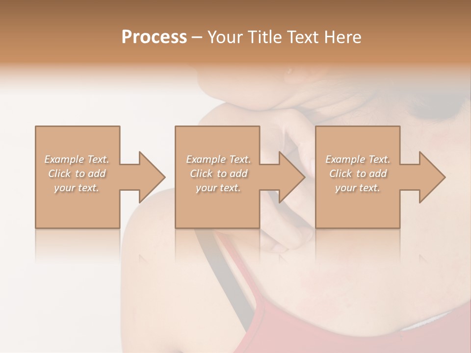 Ethnic Woman Sensitive PowerPoint Template