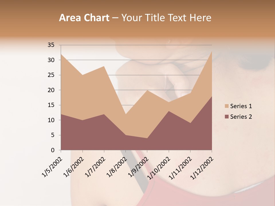Ethnic Woman Sensitive PowerPoint Template
