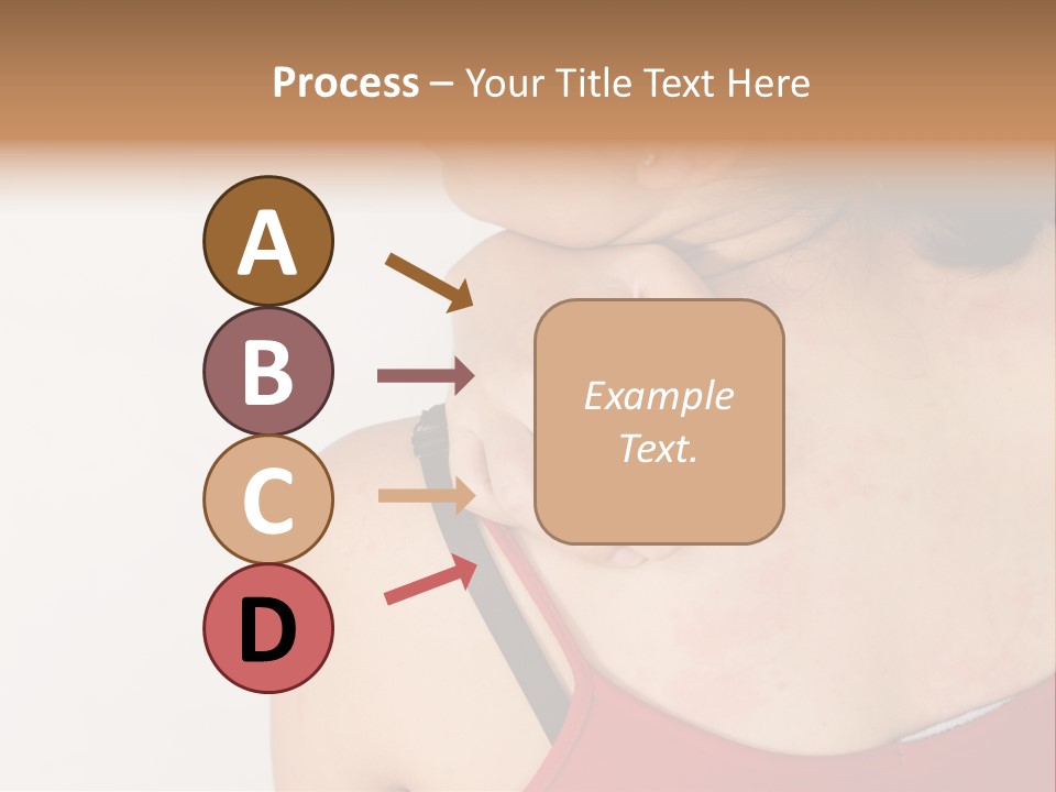 Ethnic Woman Sensitive PowerPoint Template