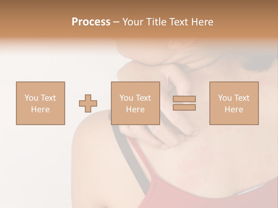 Ethnic Woman Sensitive PowerPoint Template