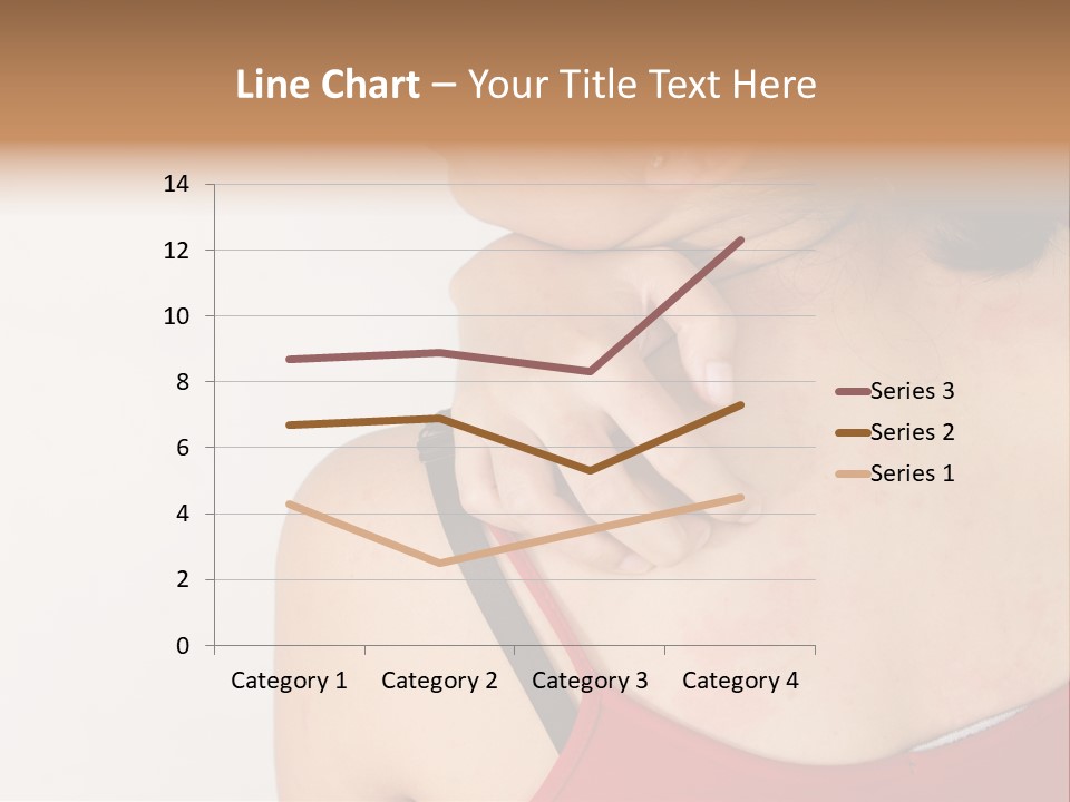 Ethnic Woman Sensitive PowerPoint Template