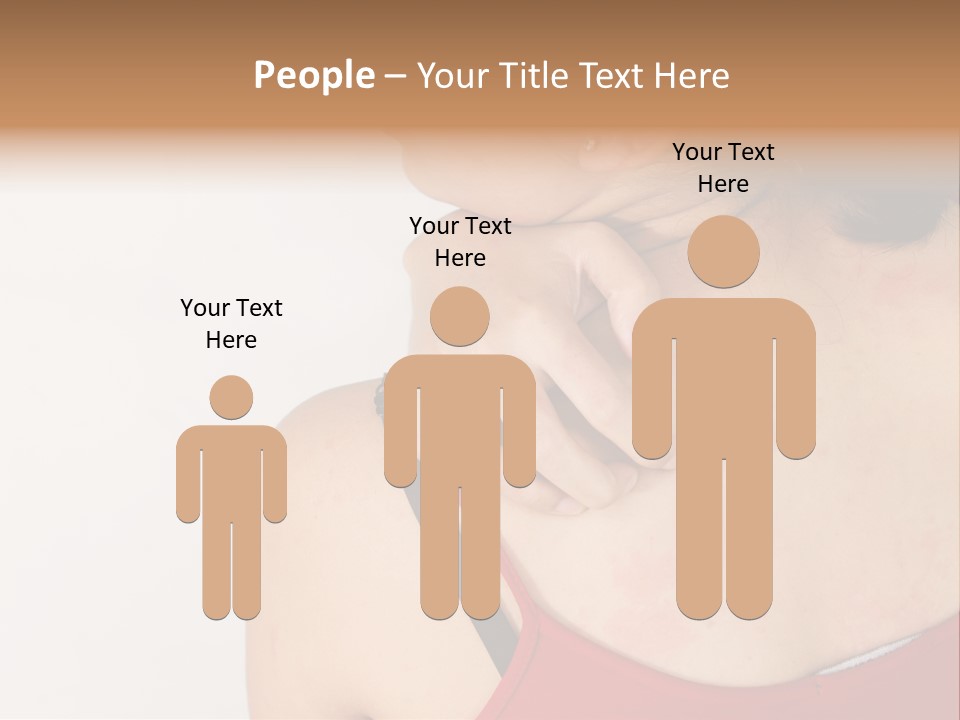 Ethnic Woman Sensitive PowerPoint Template