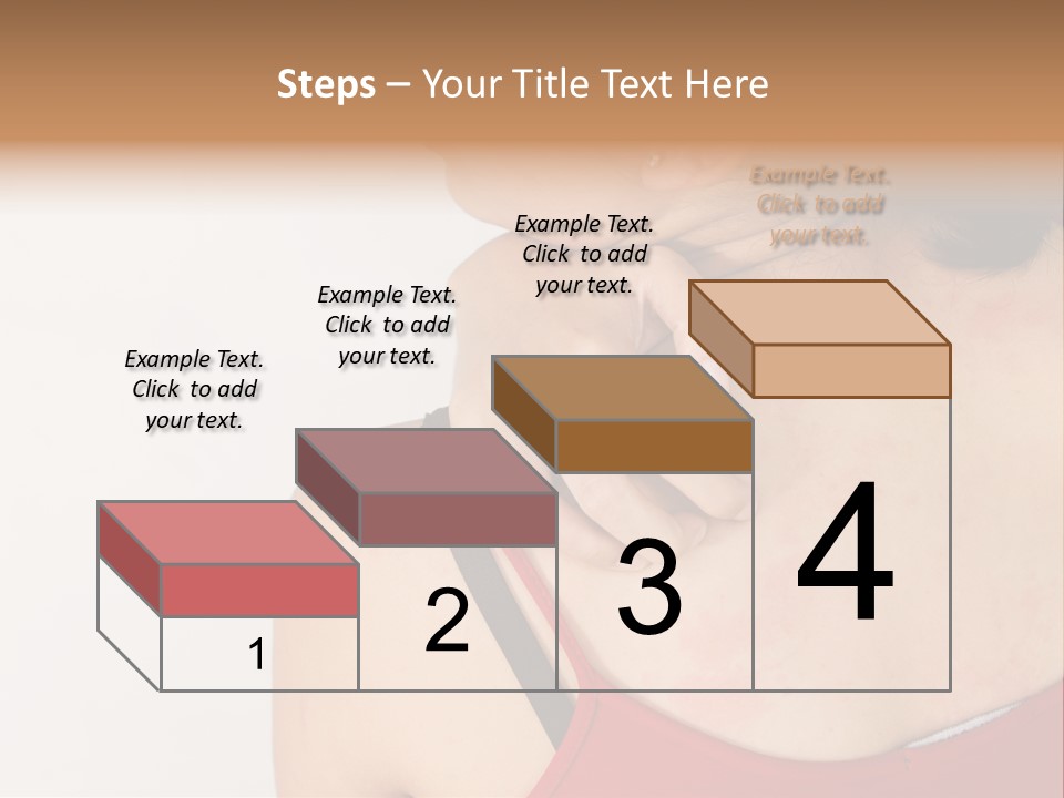 Ethnic Woman Sensitive PowerPoint Template