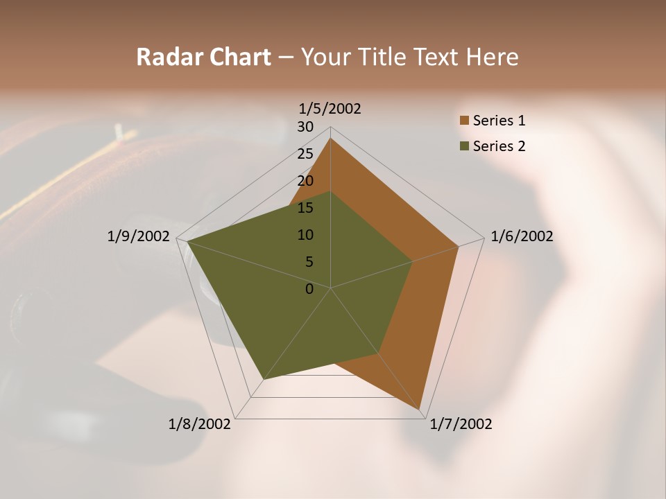 Horizontal Music Violin PowerPoint Template