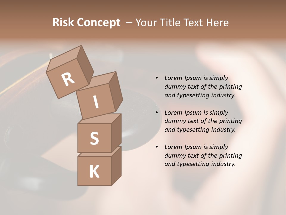 Horizontal Music Violin PowerPoint Template