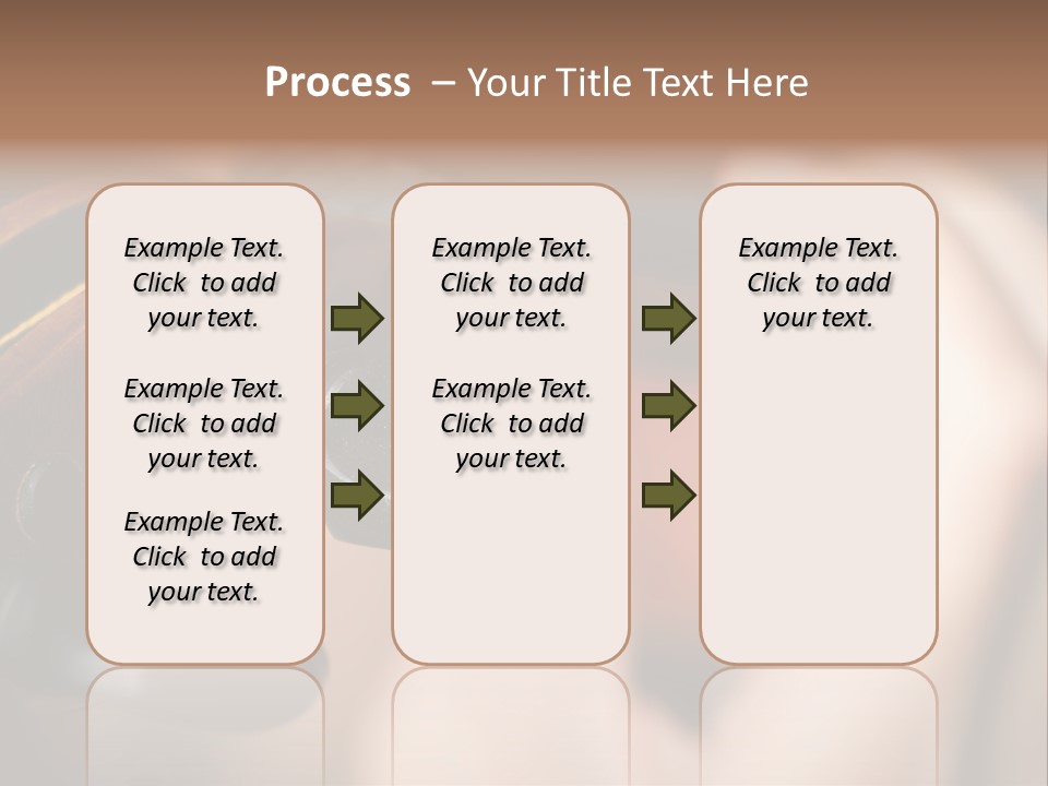 Horizontal Music Violin PowerPoint Template