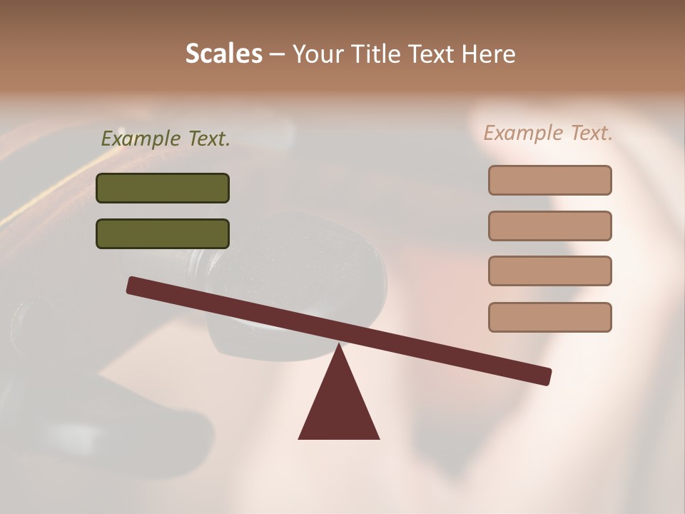 Horizontal Music Violin PowerPoint Template