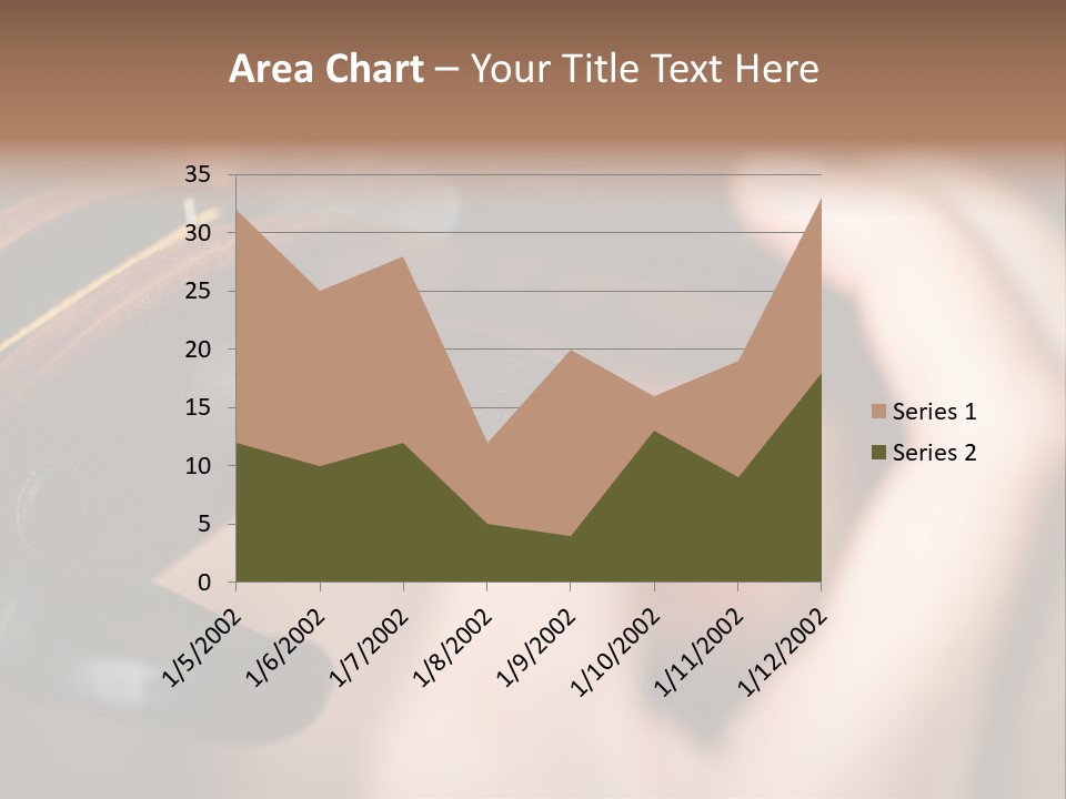 Horizontal Music Violin PowerPoint Template