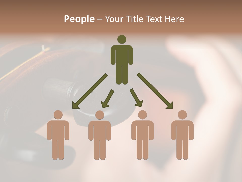 Horizontal Music Violin PowerPoint Template