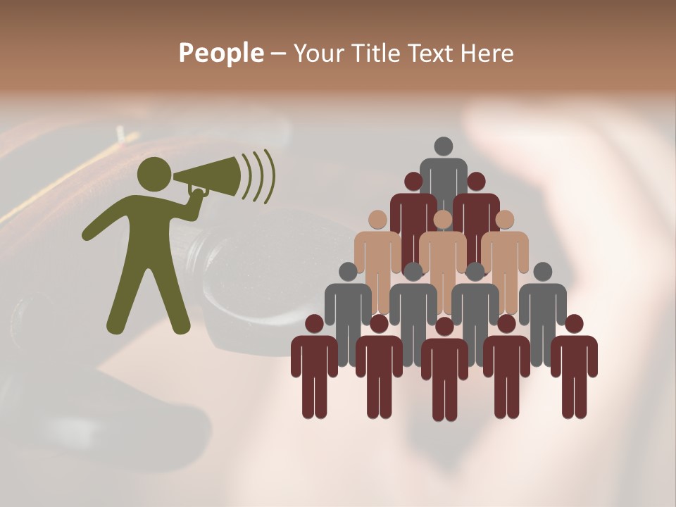 Horizontal Music Violin PowerPoint Template