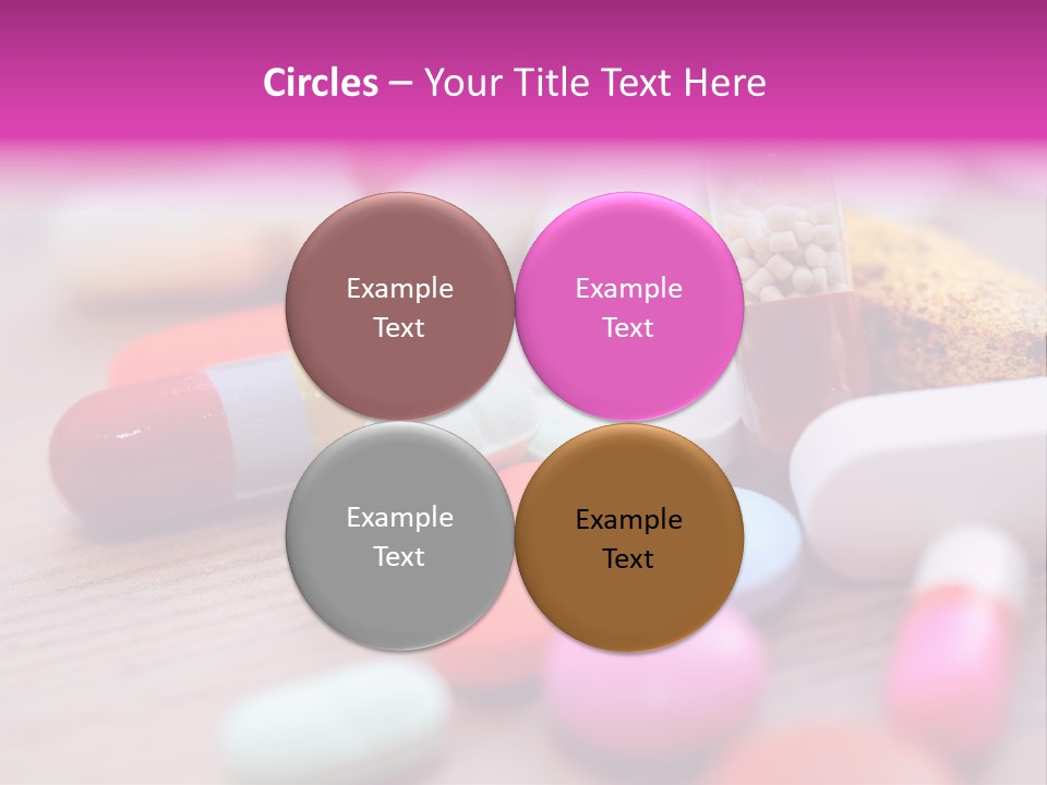 Treatment Capsules Sickness PowerPoint Template