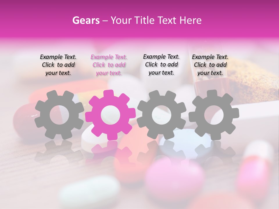 Treatment Capsules Sickness PowerPoint Template