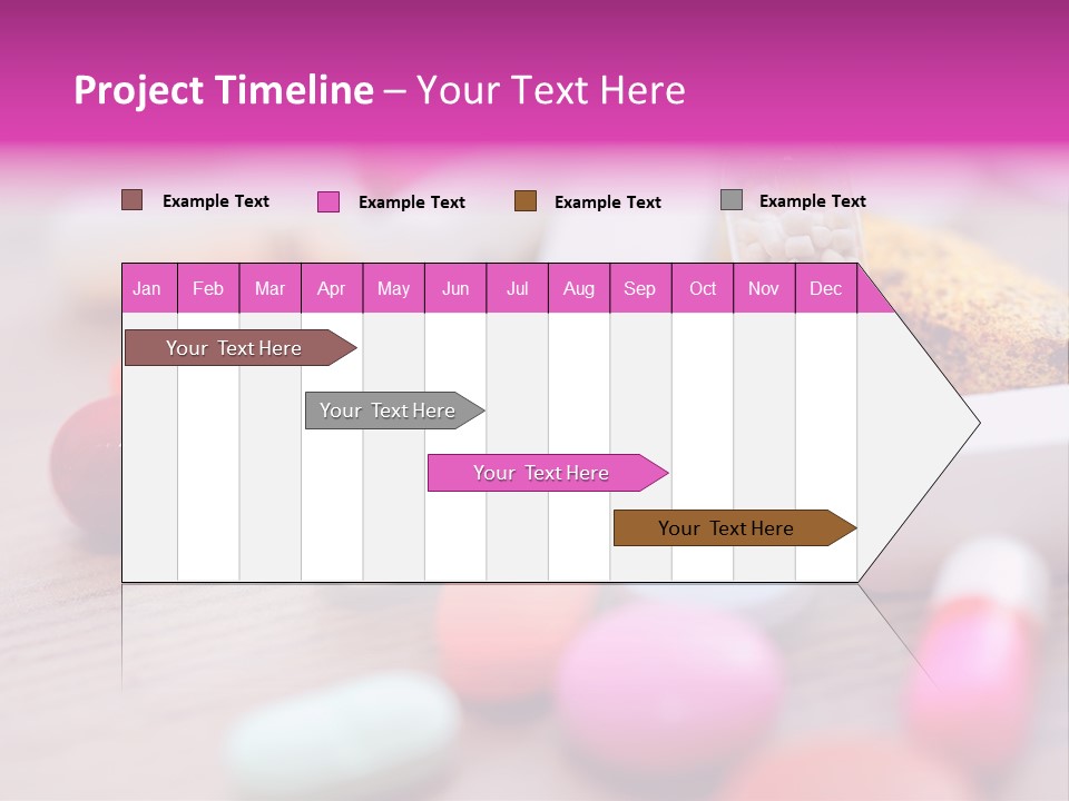 Treatment Capsules Sickness PowerPoint Template
