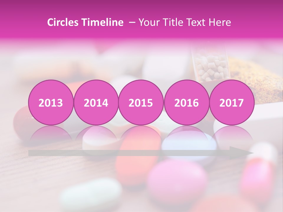 Treatment Capsules Sickness PowerPoint Template