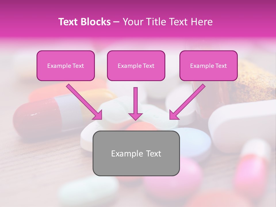 Treatment Capsules Sickness PowerPoint Template