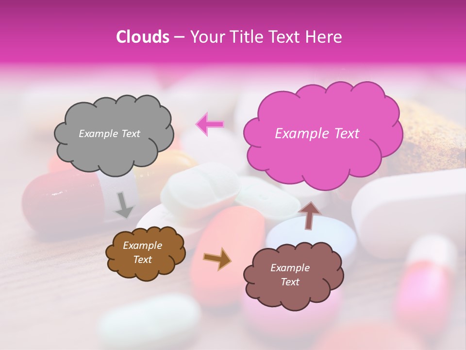 Treatment Capsules Sickness PowerPoint Template