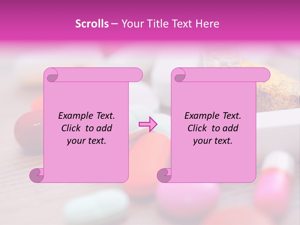 Treatment Capsules Sickness PowerPoint Template