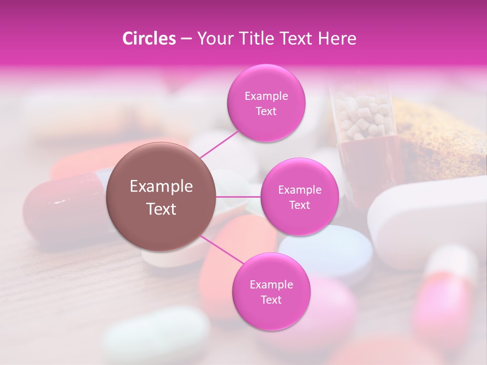 Treatment Capsules Sickness PowerPoint Template