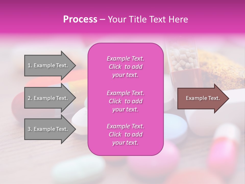 Treatment Capsules Sickness PowerPoint Template