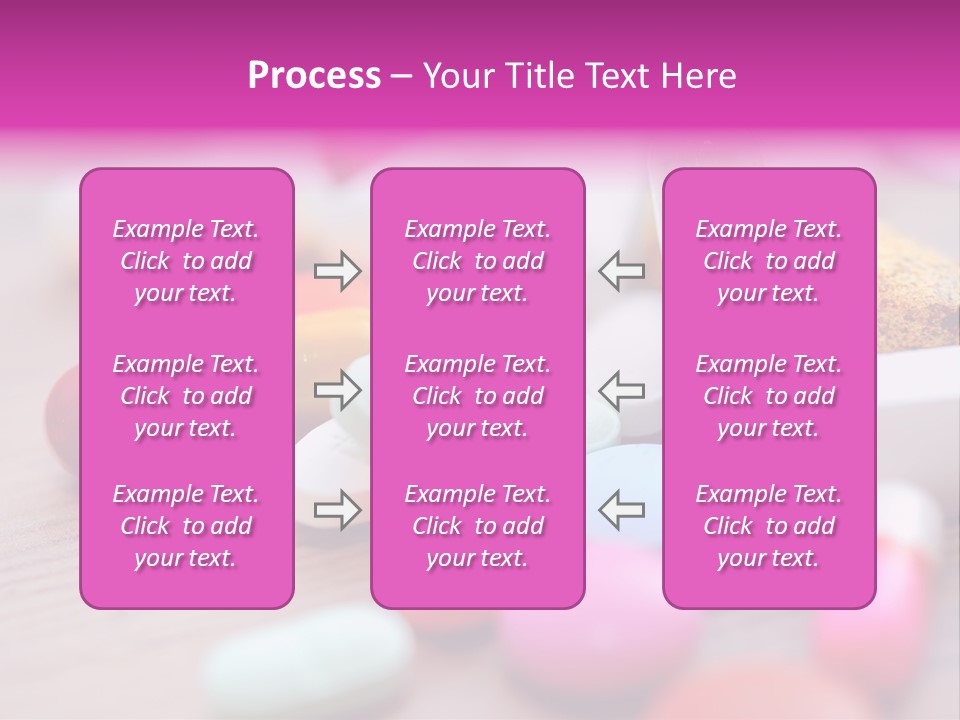 Treatment Capsules Sickness PowerPoint Template