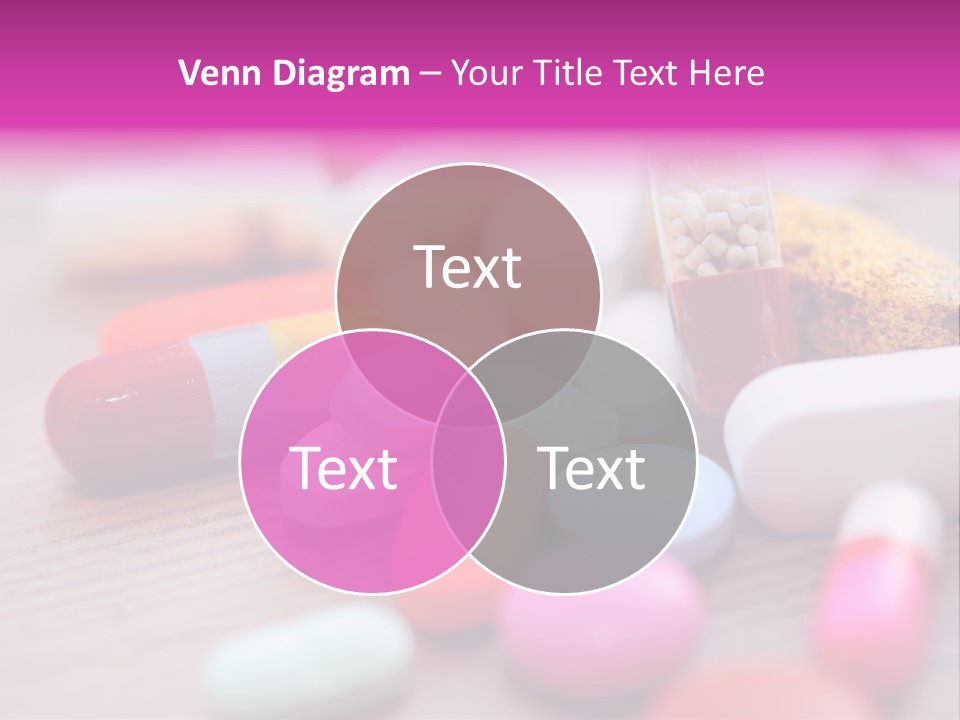 Treatment Capsules Sickness PowerPoint Template
