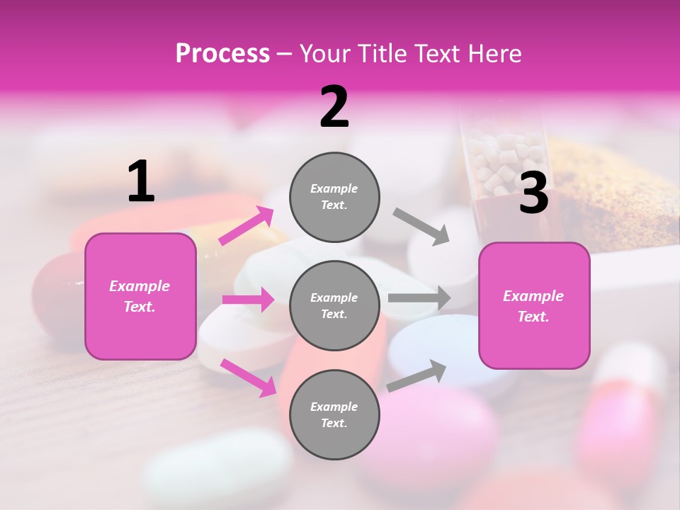 Treatment Capsules Sickness PowerPoint Template