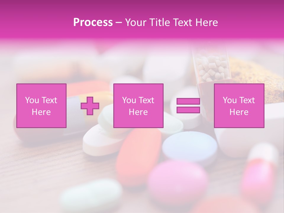 Treatment Capsules Sickness PowerPoint Template