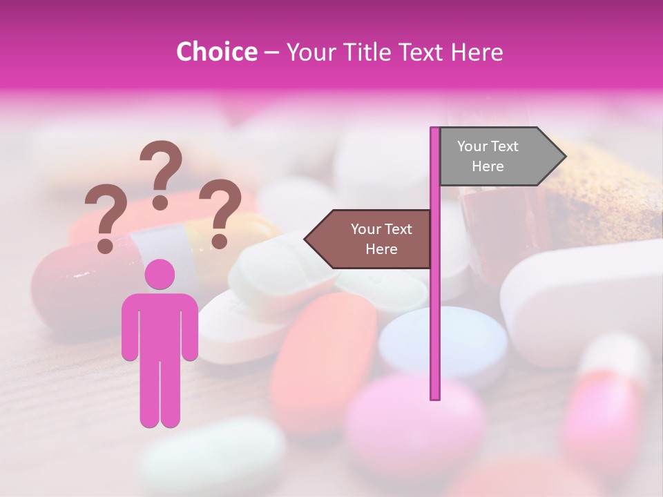 Treatment Capsules Sickness PowerPoint Template