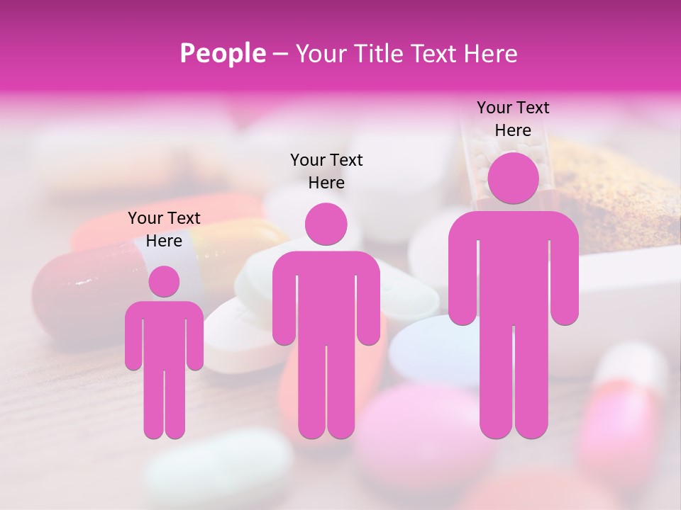 Treatment Capsules Sickness PowerPoint Template