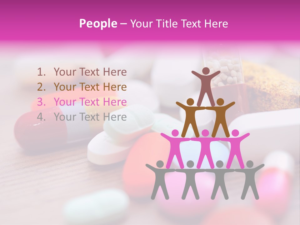 Treatment Capsules Sickness PowerPoint Template