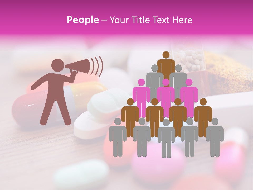 Treatment Capsules Sickness PowerPoint Template