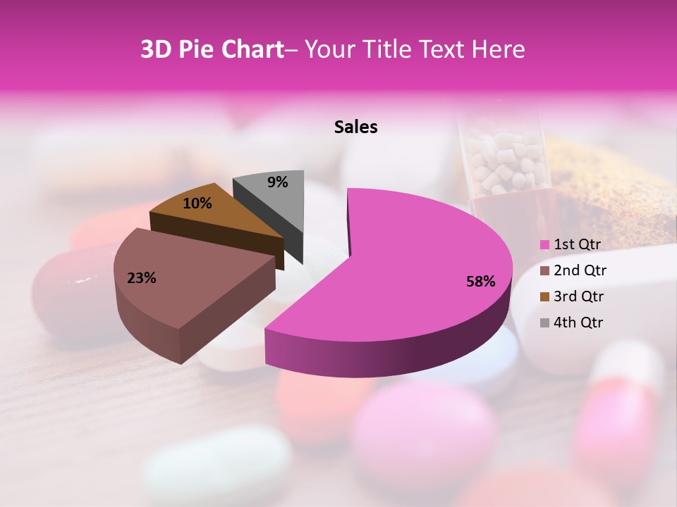 Treatment Capsules Sickness PowerPoint Template