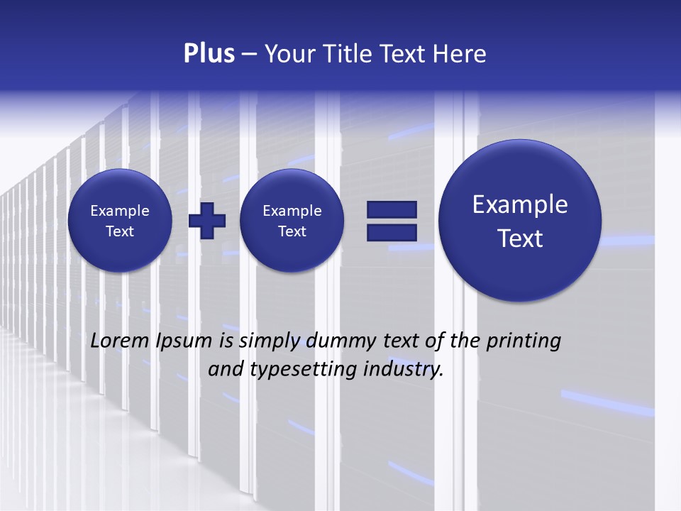 Hardware Computer Power PowerPoint Template