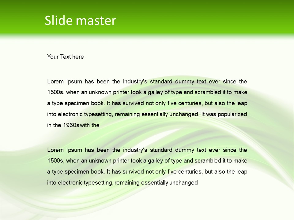 Wallpaper Corrugated Illustration PowerPoint Template