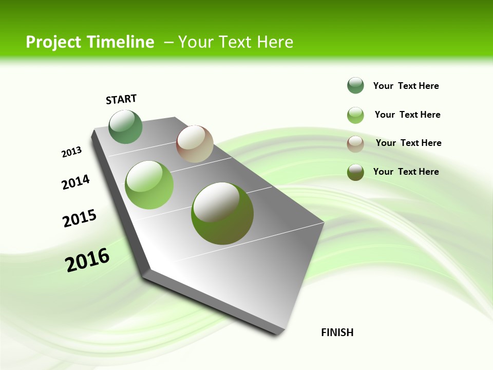 Wallpaper Corrugated Illustration PowerPoint Template