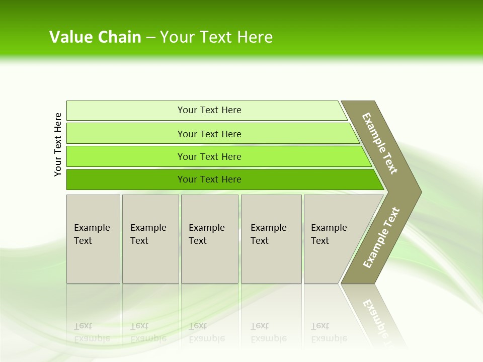 Wallpaper Corrugated Illustration PowerPoint Template
