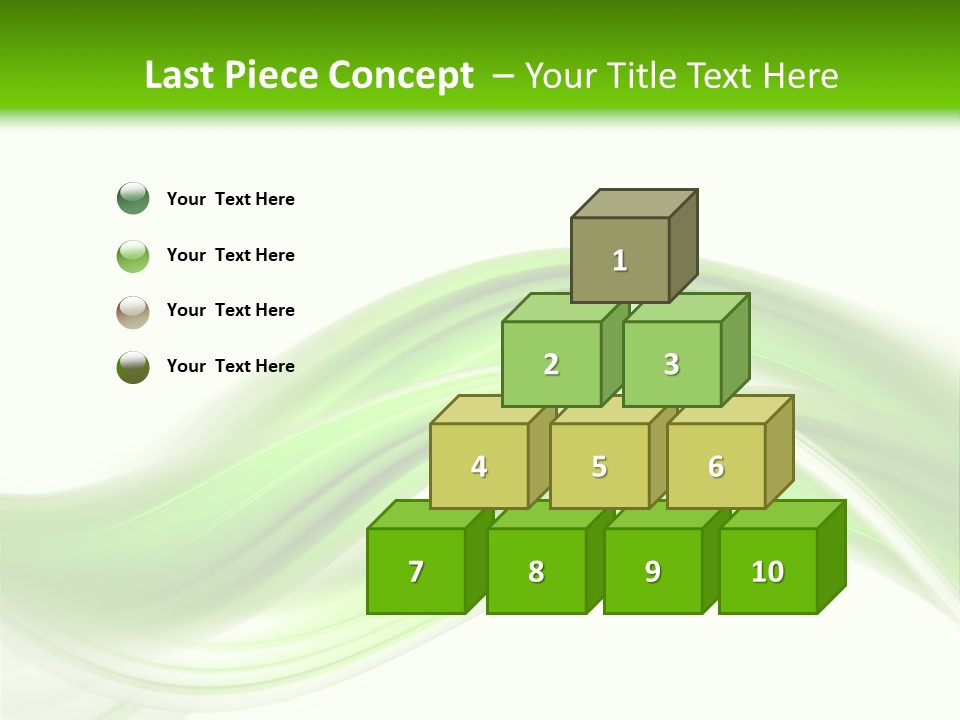 Wallpaper Corrugated Illustration PowerPoint Template