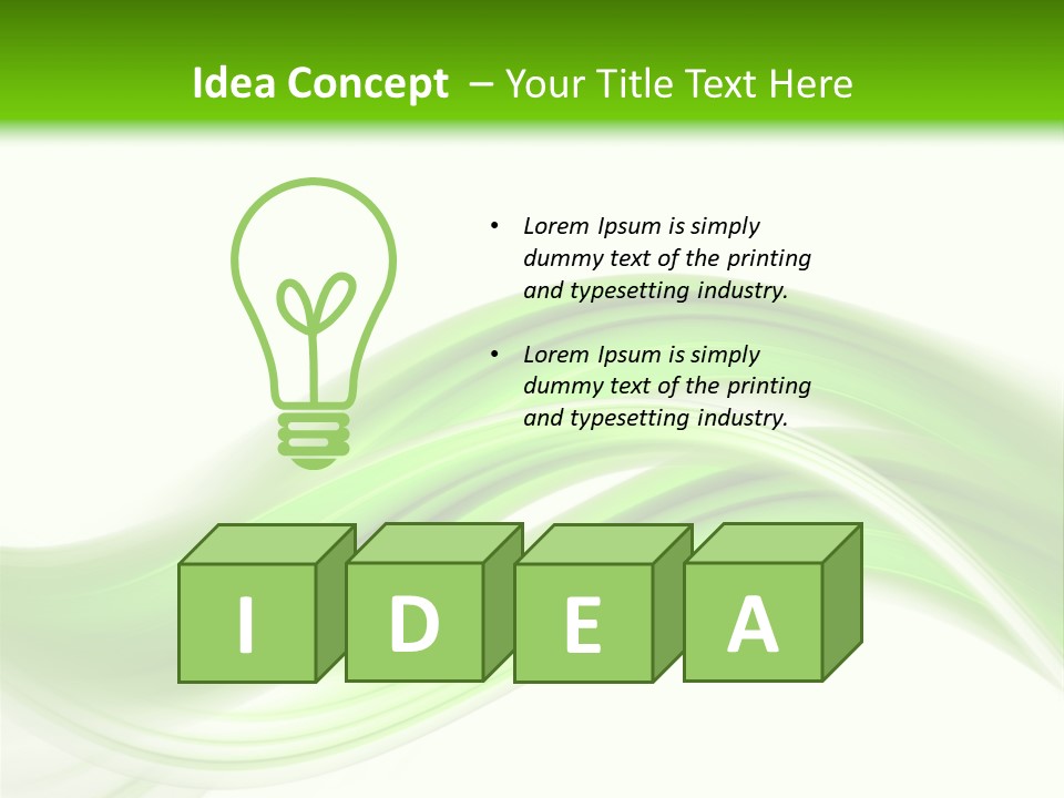 Wallpaper Corrugated Illustration PowerPoint Template