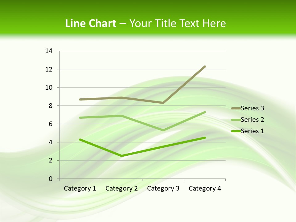 Wallpaper Corrugated Illustration PowerPoint Template