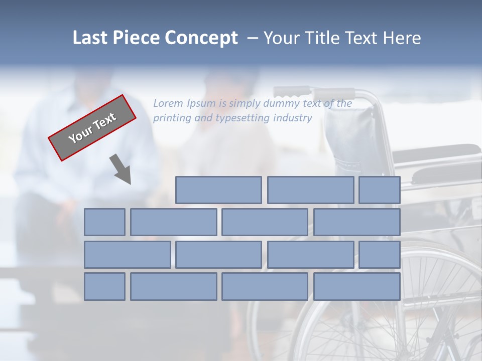 Home Sit Sofa PowerPoint Template
