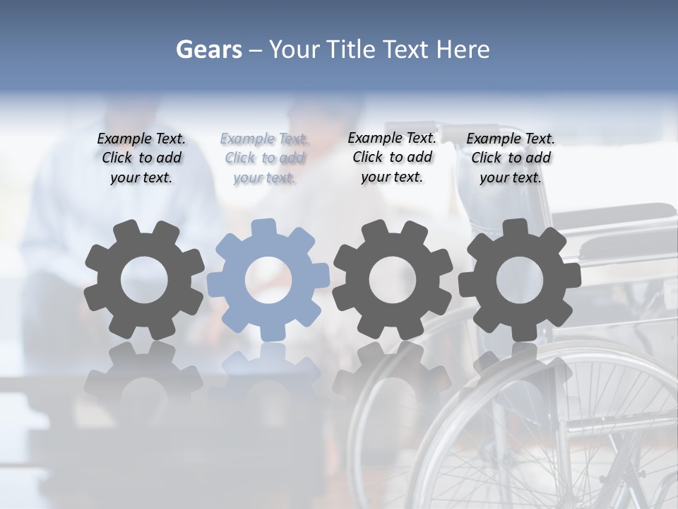 Home Sit Sofa PowerPoint Template