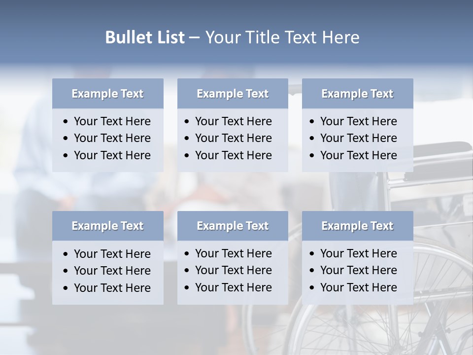 Home Sit Sofa PowerPoint Template